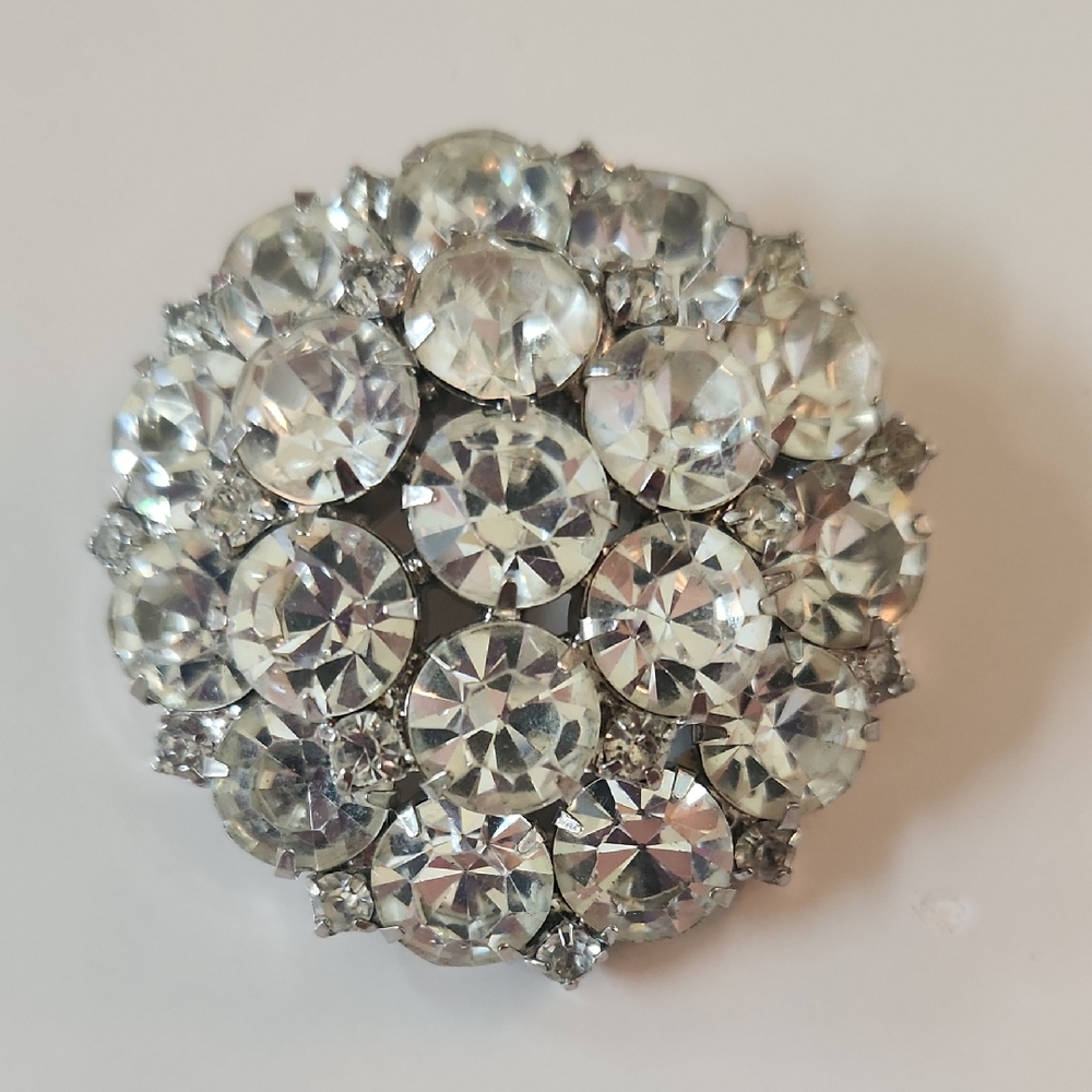 Vintage Rhinestone Brooch